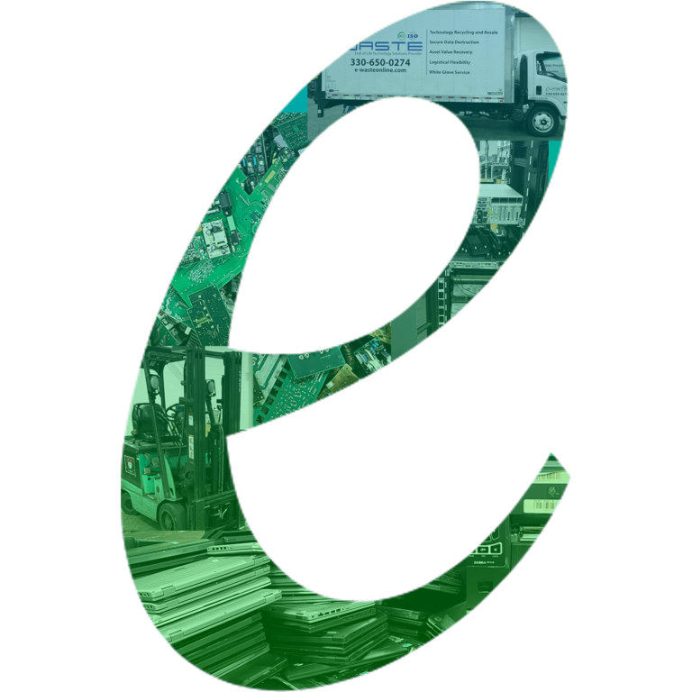 e from e-Waste logo